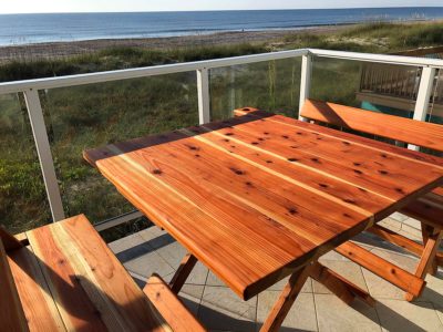 Redwood Patio Furniture by Michael Frazier Designs